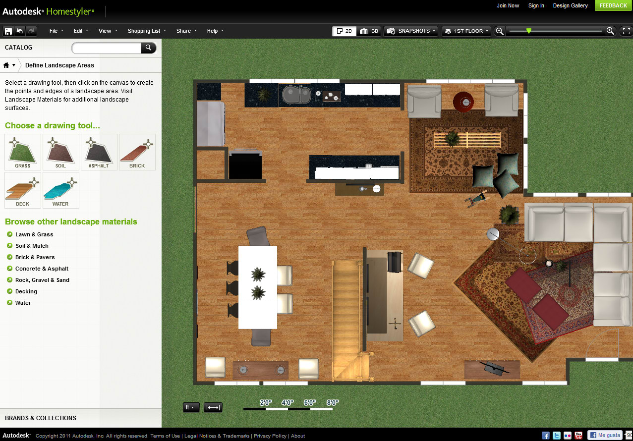 Autodesk homestyler 3d software, free download